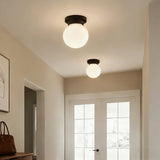 Boston Harbor OG24005 Ceiling Light, 1-Lamp, Matte Black Fixture
