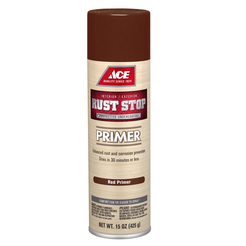 Ace Rust Stop Red Spray Primer 15 oz, Pack of 6