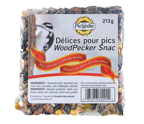 Picardie 60204 Black Sunflower Seed Bird Food, 213 g