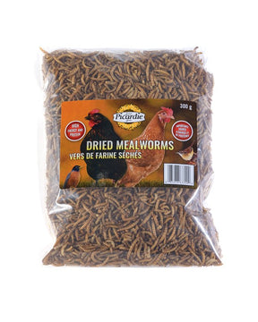 Mon Copain My Buddy 63300 Dried Mealworms Wild Bird Food, 300 g, Bag
