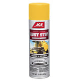 Ace Rust Stop Machine & Implement Gloss John Deere Yellow Protective Enamel Spray Paint 15 oz, Pack of 6