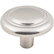 Hardware Resources K236SN-4 Cabinet Knob, Traditional, 1-1/4 in Dia, Zinc, Satin Nickel, 4/PK