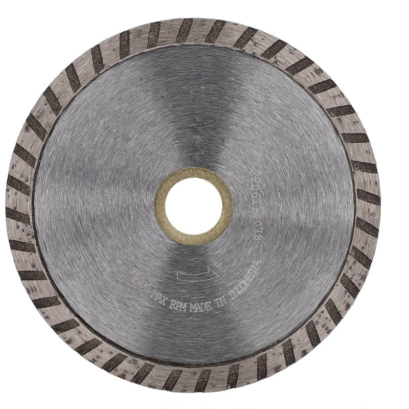 Norton Clipper Classic 07660702792 General-Purpose Dry Turbo Rim Portable Blade, 4 in W, Diamond