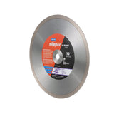 Norton Clipper Classic 07660702784 Wet Continuous Rim Tile Blade, 10 in W, Diamond