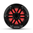 Rockford Fosgate M1D48B DVC 2? Color Optix Marine Subwoofer, 8" w/ Black Grills