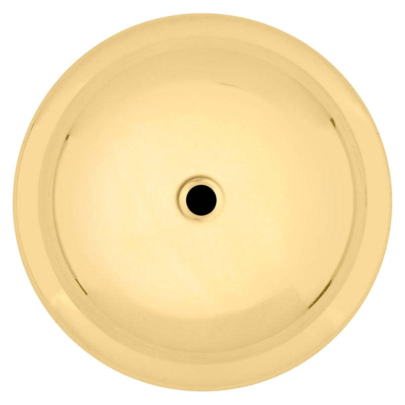 Kwikset Signature Series 730J 3 CP Privacy Lockset, Juno, Mushroom Design, Knob Handle, Polished Brass, Zinc