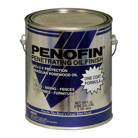 Penofin Transparent Matte Meno Mist Oil-Based Penetrating Wood Stain 1 gal, Pack of 4