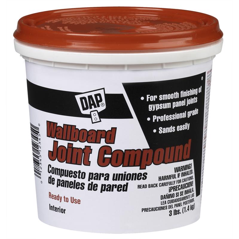 DAP White All Purpose Joint Compound 3 lb, Pack of 6