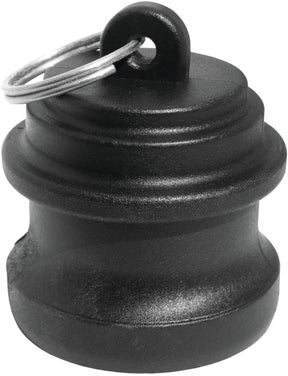 Green Leaf GLP150PL Cam Lever Plug, 1-1/2 in, Female, Polypropylene, Black