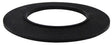 Keeney K831-2 Replacement Seal, Rubber, Black, For: American Standard Cadet 3 in Flapper and Keeney K833-2 Flappers