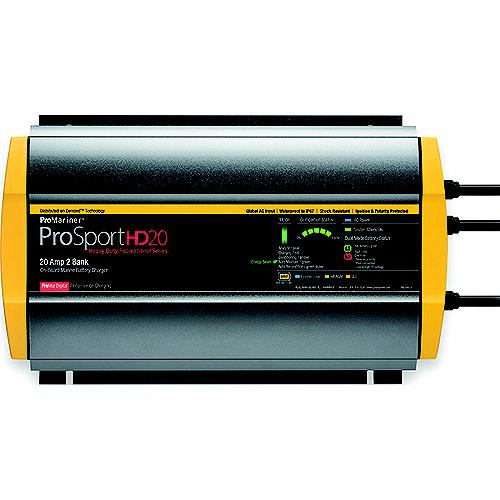 ProMariner 44028 Prosporthd Series Global Batttery Charger, 20 Amps, 2 Bank