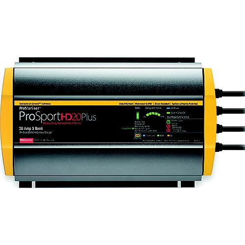 ProMariner 44029 Prosporthd Series Global Batttery Charger, 20 Amps, 3 Bank