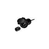 Pro Mariner 51300 AC Plug Holder+, Black