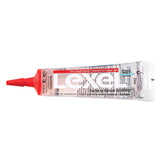 Sashco Lexel Clear Synthetic Rubber All Purpose Caulk 5 oz, Pack of 12