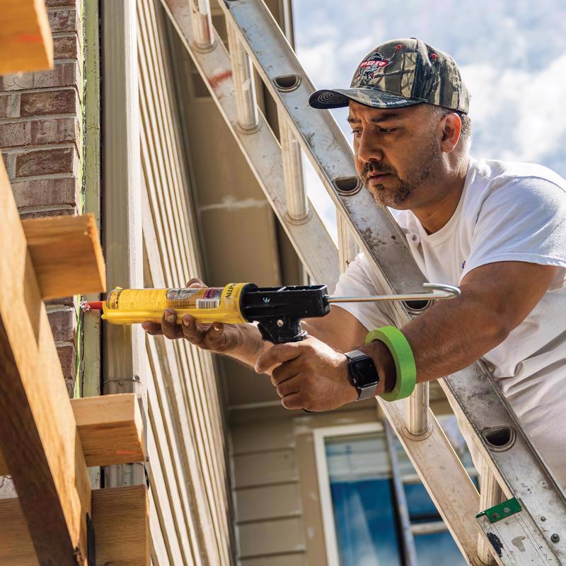 Sashco Lexel Clear Synthetic Rubber All Purpose Caulk 5 oz, Pack of 12