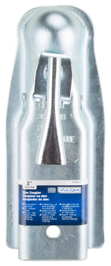 Vulcan 21005 Trailer Coupler, 3500 lb Towing, 2 in Trailer Ball, Lever Latch, Steel