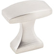 KasaWare K083SN-10 Cabinet Knob, 1-1/8 in Projection, Transitional, 1-1/8 in L, Zinc, Satin Nickel, 10/PK