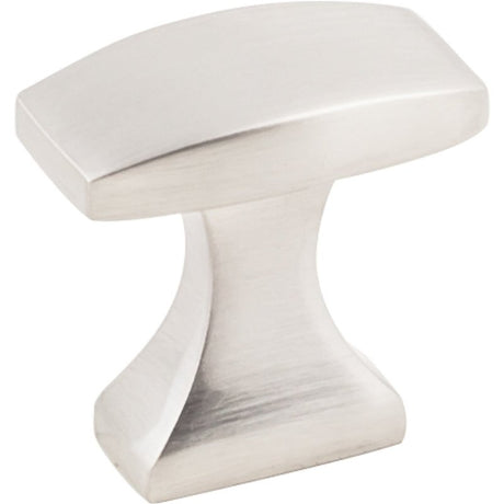 KasaWare K083SN-10 Cabinet Knob, 1-1/8 in Projection, Transitional, 1-1/8 in L, Zinc, Satin Nickel, 10/PK