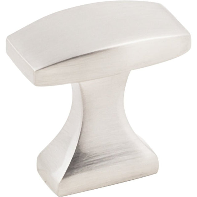 KasaWare K083SN-10 Cabinet Knob, 1-1/8 in Projection, Transitional, 1-1/8 in L, Zinc, Satin Nickel, 10/PK
