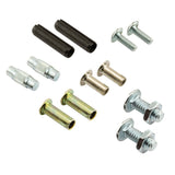 Prime-Line D 1796 Roller and Axle Kit, 1/4 in ID x 1-1/4 in OD Dia Roller, 5/16 in W Roller, Steel, 2-Roller
