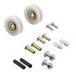 Prime-Line D 1798 Roller and Axle Kit, 1/4 in ID x 1-1/4 in OD Dia Roller, 5/16 in W Roller, Nylon/Steel