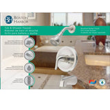 Boston Harbor TQ-F1214517NP Tub/Shower, Fixed Mount Showerhead, 1.75 gpm Showerhead, 1 Spray Settings, 1-Handle
