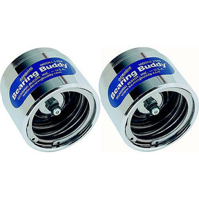 Bearing Buddy Chrome Trailer Wheel Bearing Protector - 2 Pack