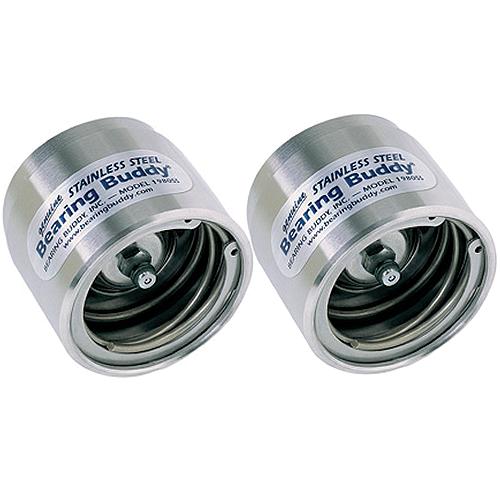 Bearing Buddy Stainless Steel Trailer Wheel Bearing Protector - 2 Pack