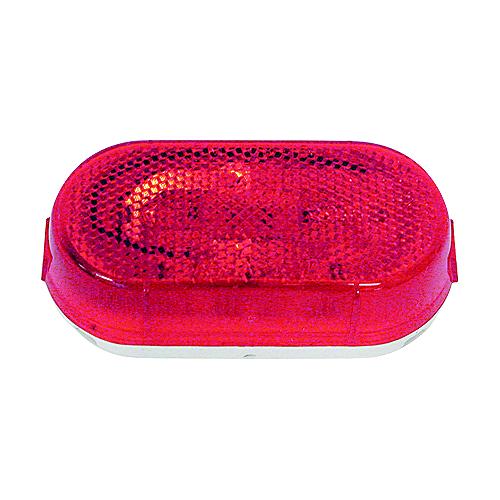 Anderson Replacement Oval Combination Clearance/Side Marker Light Replacement Lens, Red