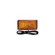 Anderson V203KA LED Sealed Clearance/ Side Marker Light Assembly w/Black Bracket, Amber
