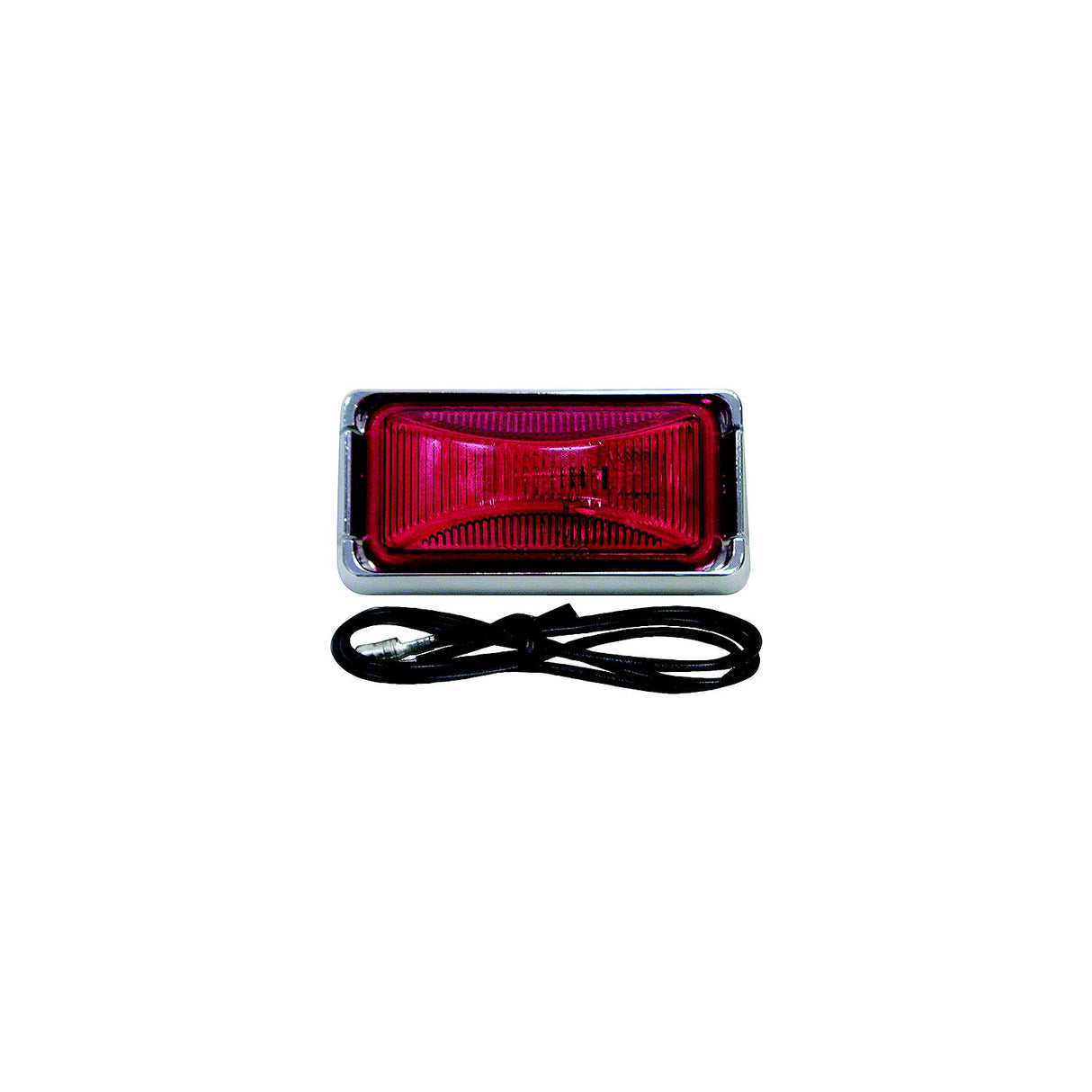 Anderson V203KR LED Sealed Clearance/ Side Marker Light Assembly w/Black Bracket, Red