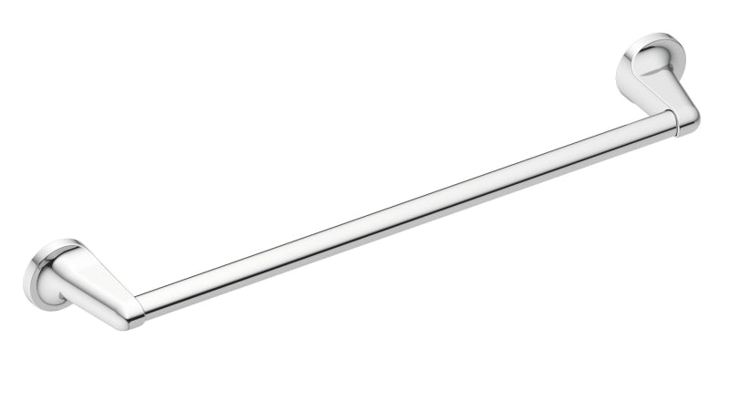 Moen Aspen Series 5824CH Towel Bar, 24 in L Rod, Zinc, Chrome-Plated, Surface