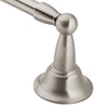 Moen Sage Series DN6824BN Towel Bar, 24 in L Rod, Brass, Brushed Nickel, Surface