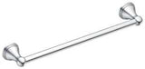 Moen DN8418CH Towel Bar, 3-1/8 in Projection, 20.13 in OAL, 3.13 in OAW, 18 in L Rod, Aluminum, Chrome, Surface