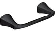Moen Lindor Series MY8708BL Pivoting Paper Holder, Zinc, Black, Matte, Wall