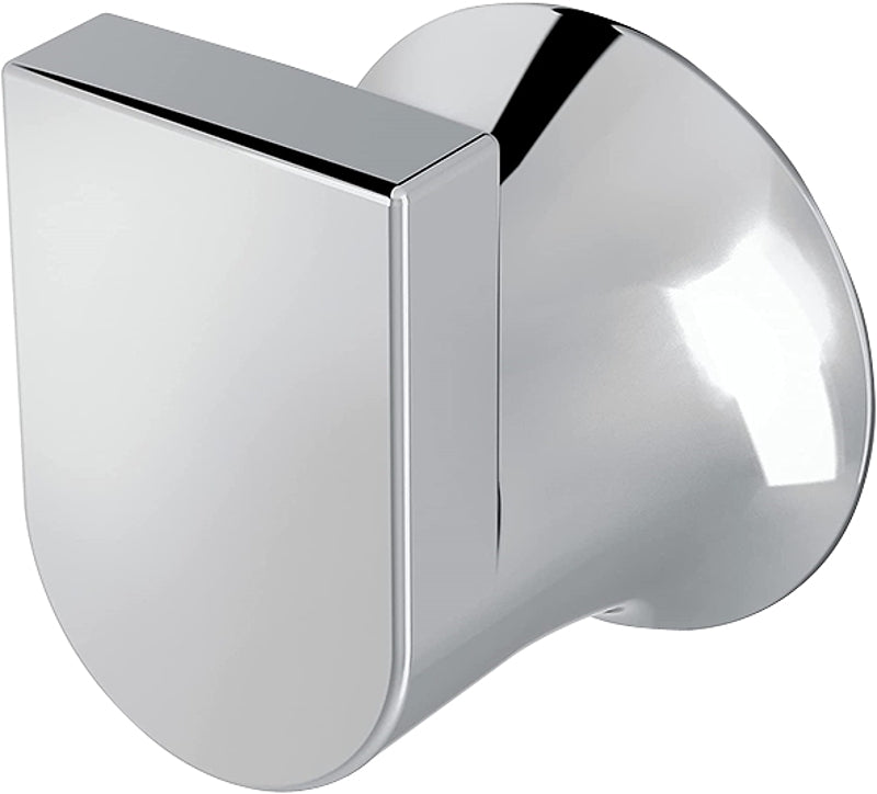 Moen BH3603CH Robe Hook, 30 lb, 1-Hook, Zinc, Polished Chrome, Screw, Wall