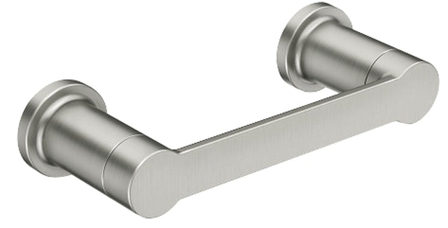 Moen Rinza Series Y1108BN Pivoting Paper Holder, Zinc, Brushed Nickel, Wall