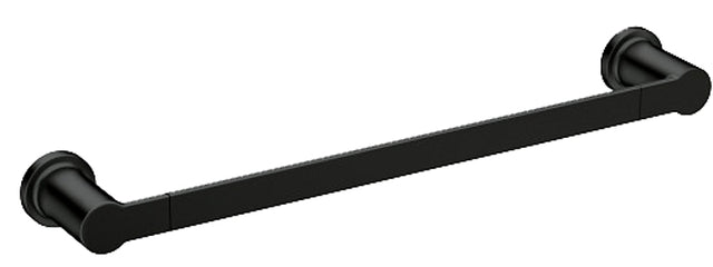 Moen Rinza Series Y1118BL Towel Bar, 18 in L Rod, Zinc, Matte, Wall