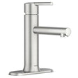 Moen Arly's Series 84770SRN Lavatory Faucet, 1.2 gpm, 1-Handle, Metal, Spot-Resist Brushed Nickel, Lever Handle