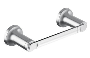 Moen Zyla Series Y1608CH Pivoting Paper Holder, Zinc, Chrome, Wall