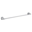 Moen Zyla Series Y1624CH Towel Bar, 24 in L Rod, Zinc, Chrome, Wall