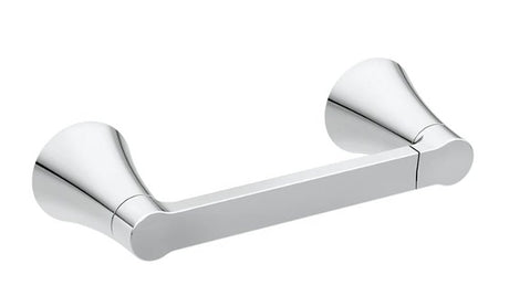 Moen Mikah Series Y0708CH Pivoting Paper Holder, Zinc, Chrome, Wall