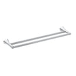 Moen Mikah Series Y0722CH Double Towel Bar, 24 in L Rod, Zinc, Chrome, Wall