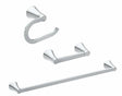 Moen Mikah Series Y0733CH Bathroom Hardware Set, Zinc, Matte Black, 3-Piece