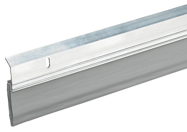 Frost King A82/36H Door Sweep, 36 in L, 2-3/8 in W, Aluminum Flange, Vinyl Insert