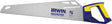 Irwin 1773466 Handsaw, 20 in L Blade, 11 TPI, Steel Blade, Comfort Grip Handle, Resin Handle