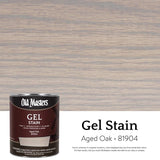 Old Masters Semi-Transparent Aged Oak Oil-Based Alkyd Gel Stain 1 qt