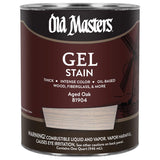 Old Masters Semi-Transparent Aged Oak Oil-Based Alkyd Gel Stain 1 qt
