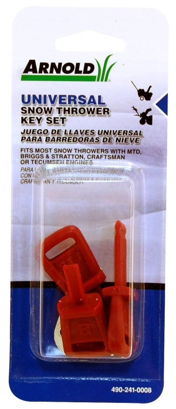 Arnold 490-241-0008 Snow Thrower Key Set