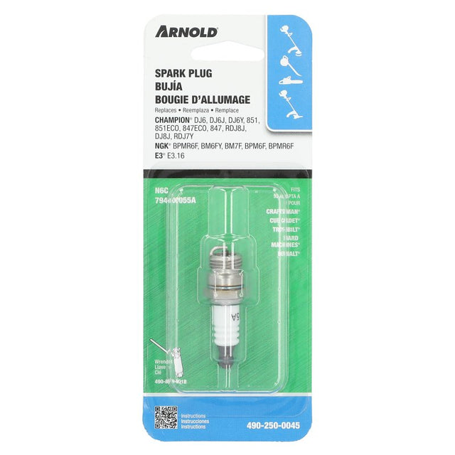 NGK BM6F Spark Plug, M14 Dia Thread